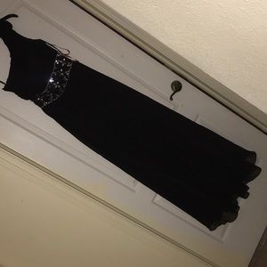 Beautiful black long formal with empire waist